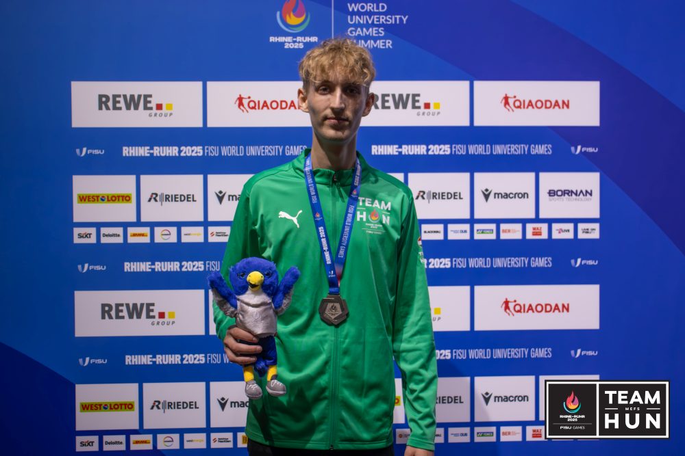 Egyetemi Világjátékok 2025 – Egy ezüst és egy bronz a 2. versenynapon
