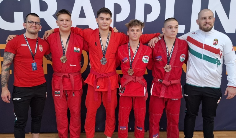 Grappling-siker Varsóban: 26 érmet és csapatbronzot szerzett a magyar válogatott!