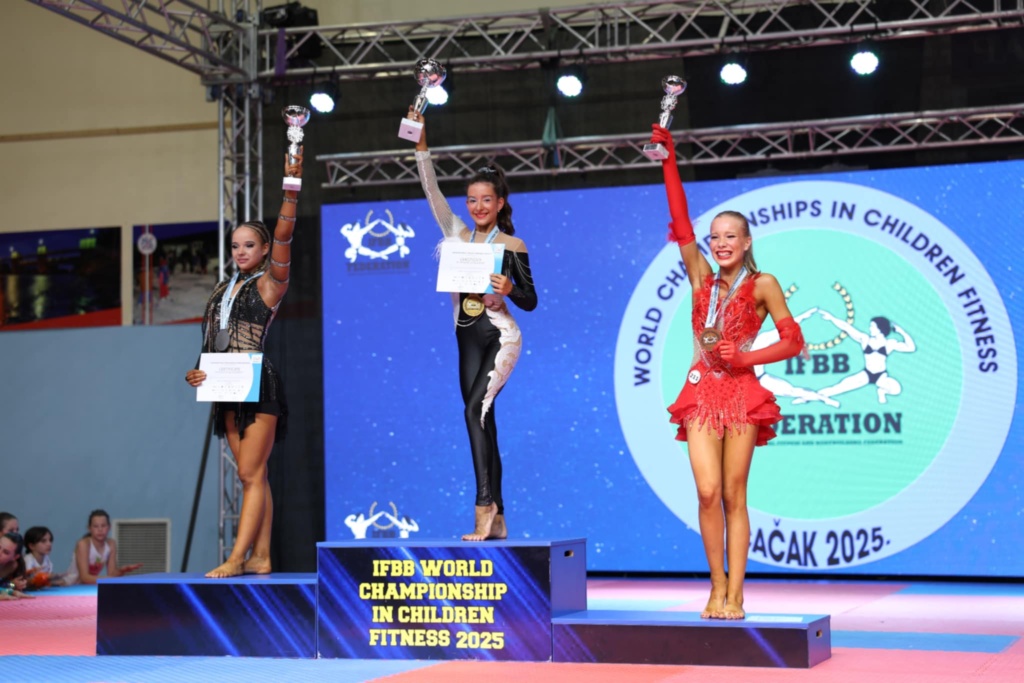 Sikeres szereplés a szerbiai IFBB Gyerek Világbajnokságon