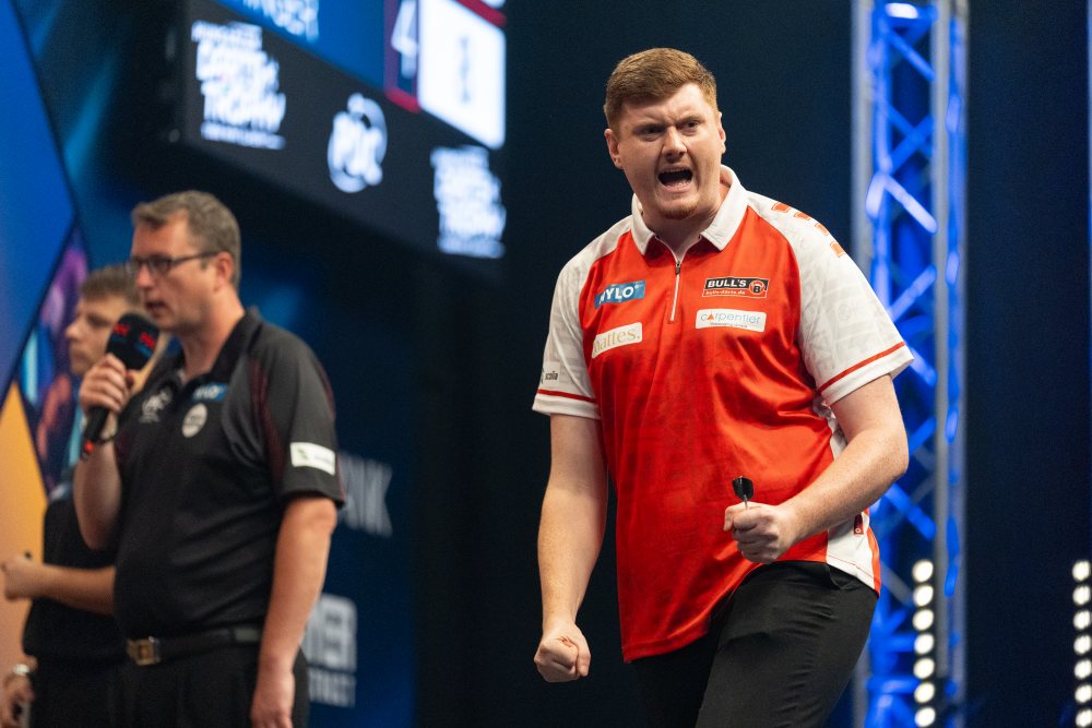 Niko Springer a Hungarian Darts Trophy bajnoka – a német játékos élete formájában nyert Budapesten